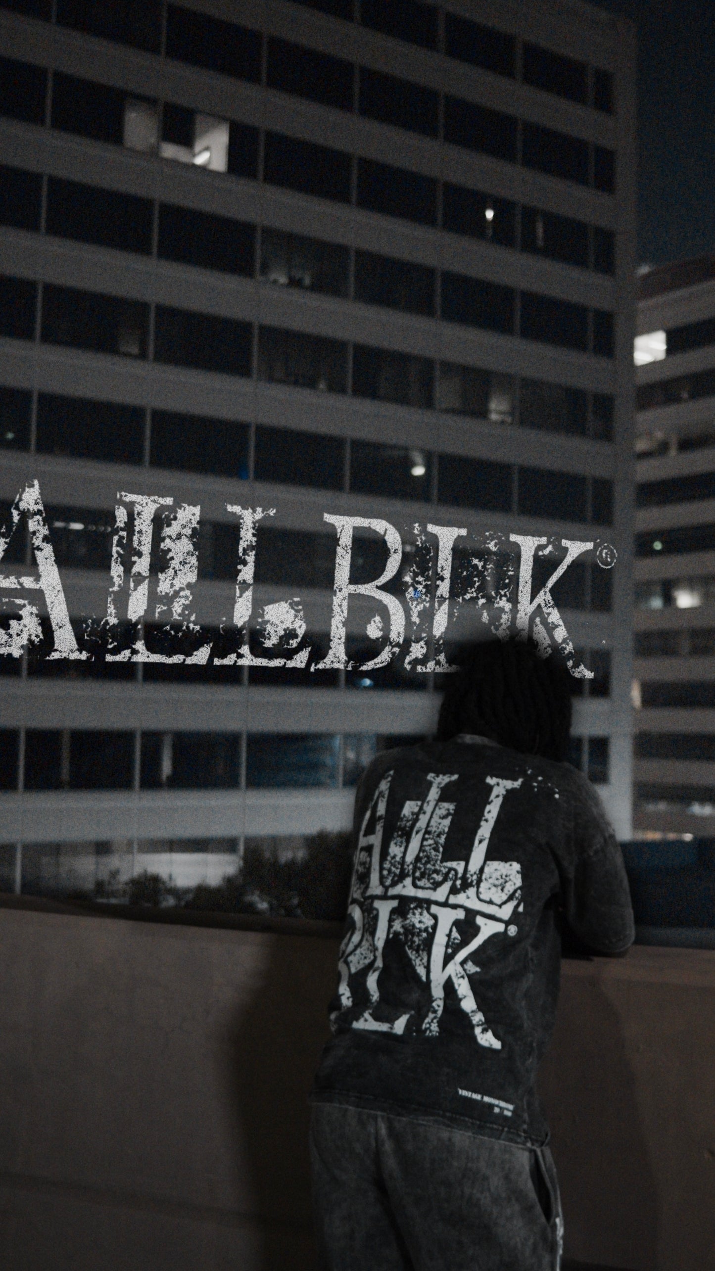 ALLBLK ACID TEE