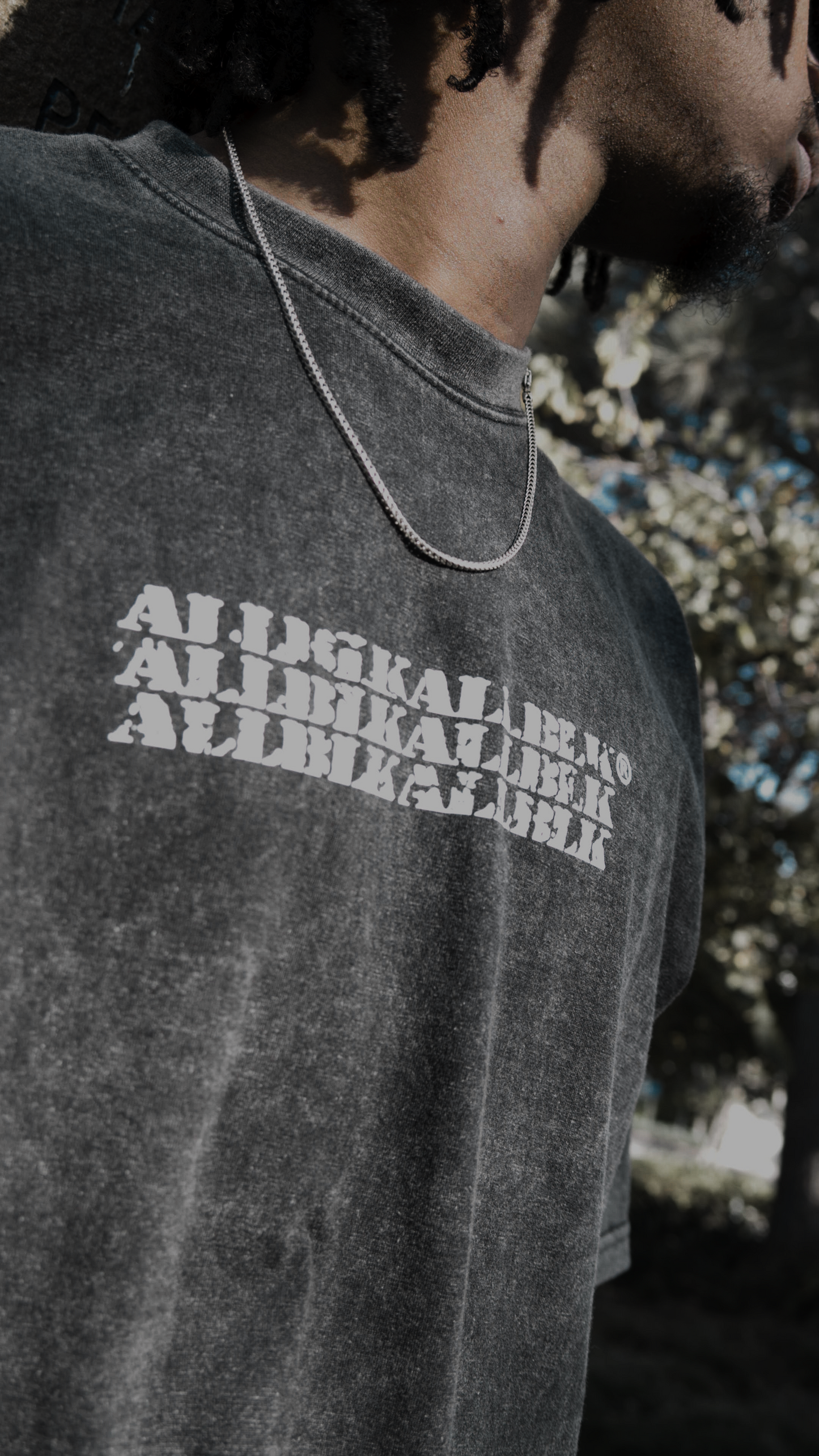 ALLBLK ACID TEE