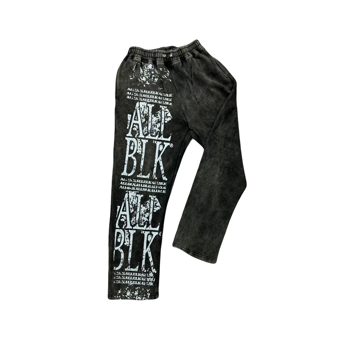 ALLBLK ACID PANTS